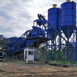 Planta De Concreto Móvil AJY-50 Instaló En Malasia