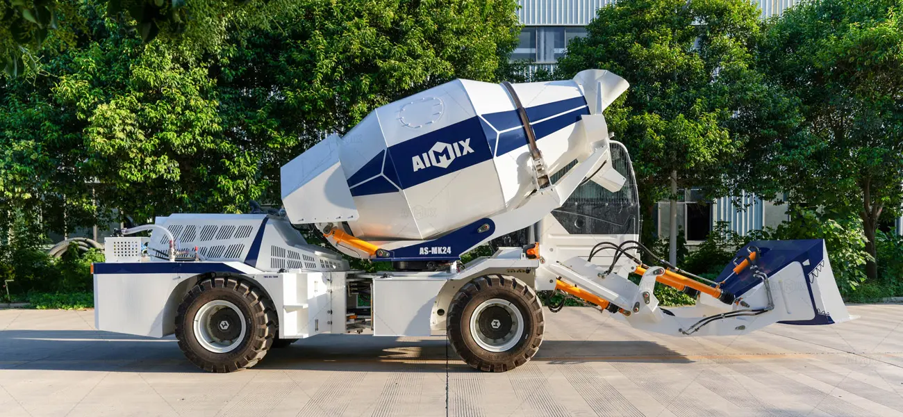 Hormigonera Autocargable AS-MK24 de AIMIX con Nueva Versión Mejorada