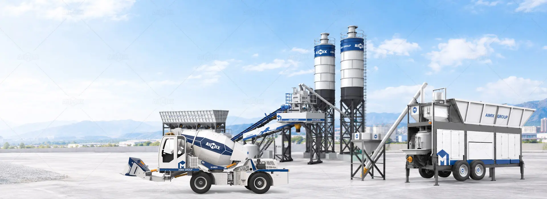 Tres Nuevos Equipos de Concreto de AIMIX para una Mayor Eficiencia