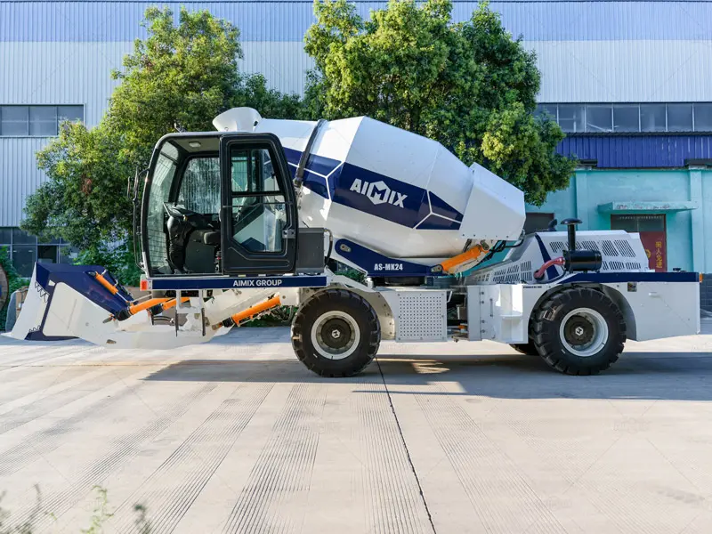AIMIX Hormigonera Autocargable AS-MK24 Rey del Mezclado